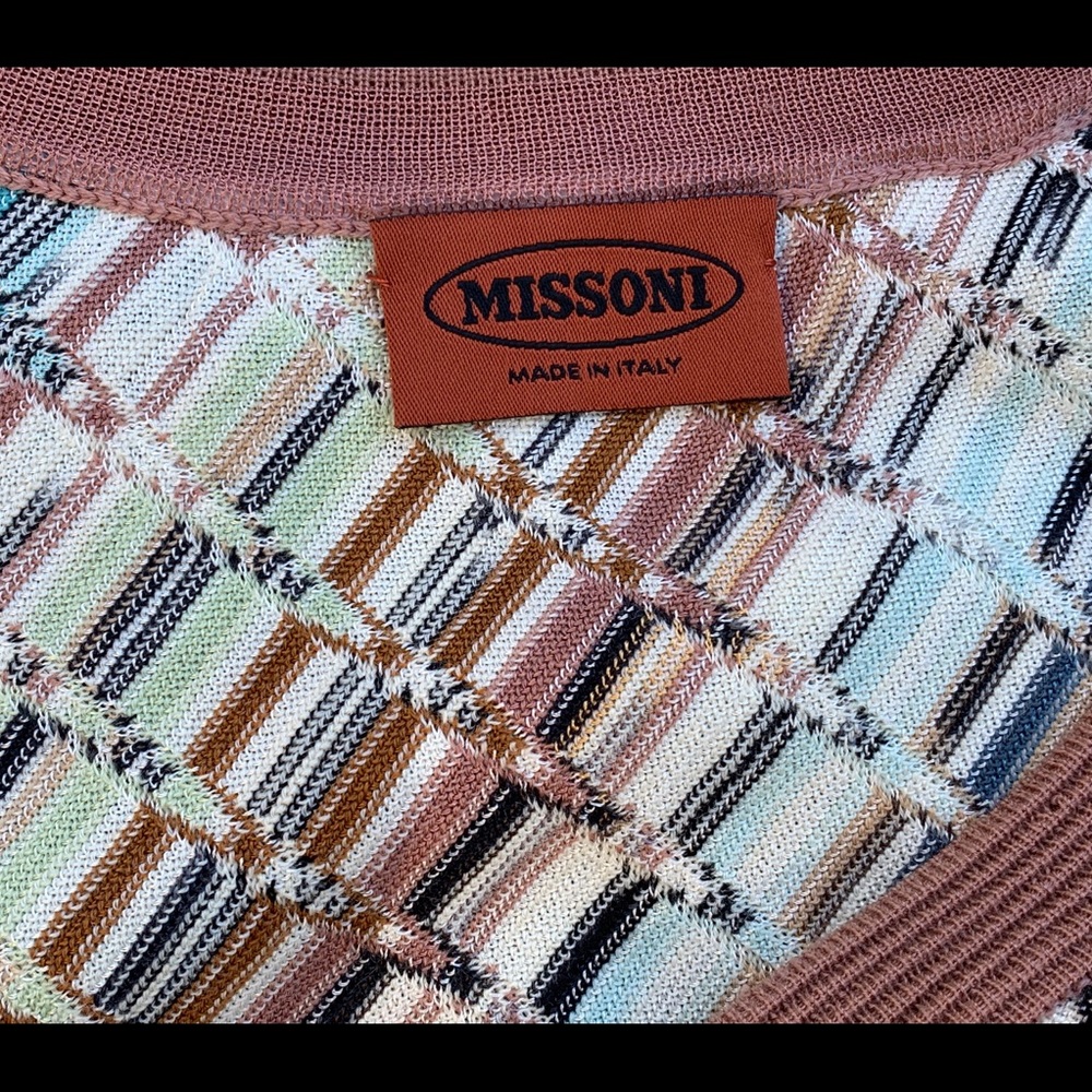 Missoni long sleeve dress from the early 1990’s
